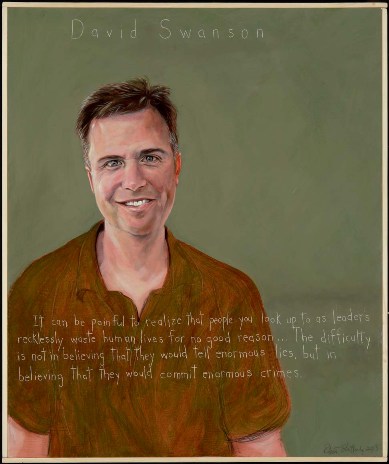 My Portrait Painted by Robert Shetterly